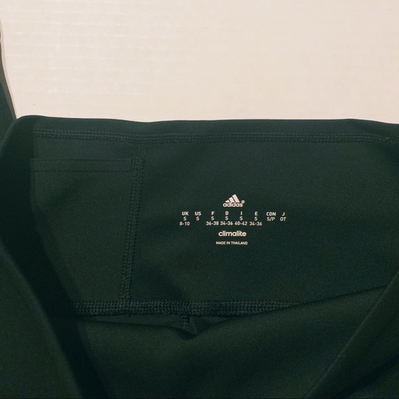 ☀️ Adidas Climalite Workout Leggings Pants - Picture 4 of 4